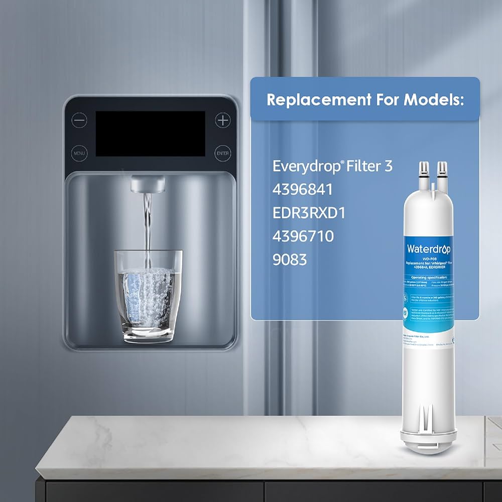 Amazon.com: Waterdrop WD-F08 Replacement for 4396841